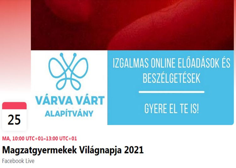 Közvetítés – "Várva Várt Kerekesztal" a magzatgyermekek világnapja alkalmából